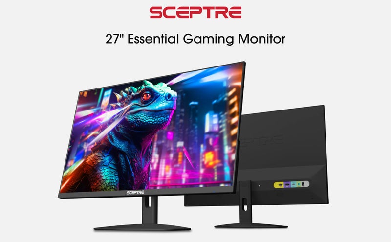 Sceptre New IPS 27-inch Prime Gaming Monitor 100Hz DP HDMI USB Type C, Build-in Speakers Machine Black 2026 (E275W-FP100T Series) - Image 2