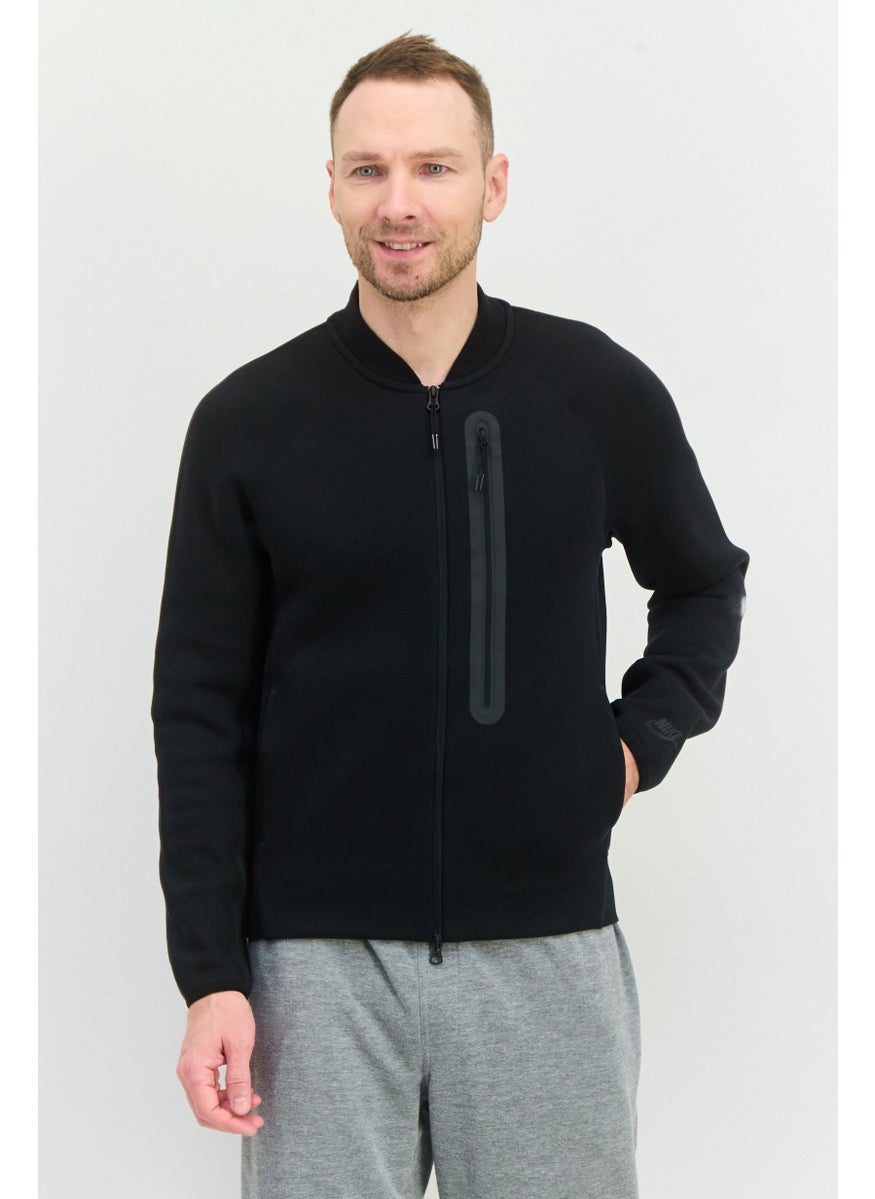 Nike Men Sportswear Fit Long Sleeve Outdoor Sweatshirt, Black  - Image 1