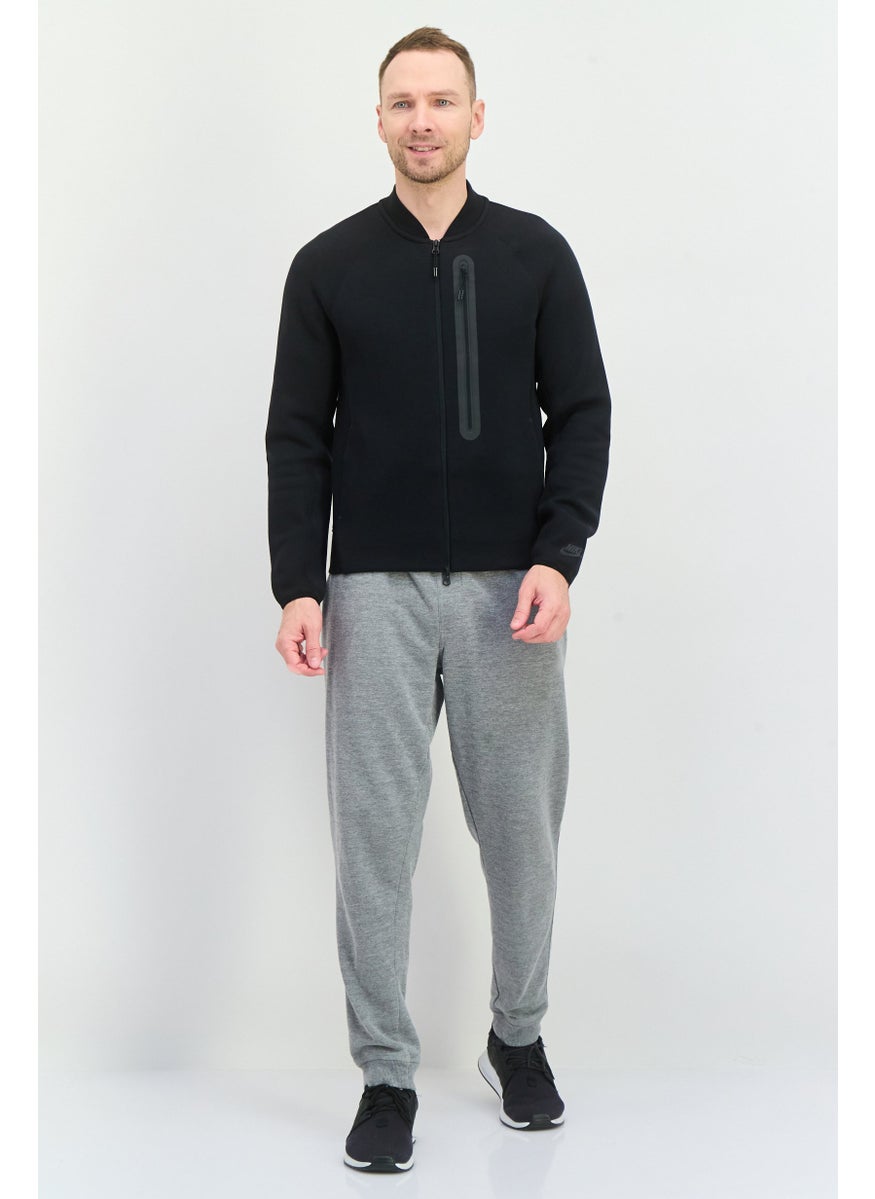 Nike Men Sportswear Fit Long Sleeve Outdoor Sweatshirt, Black  - Image 2