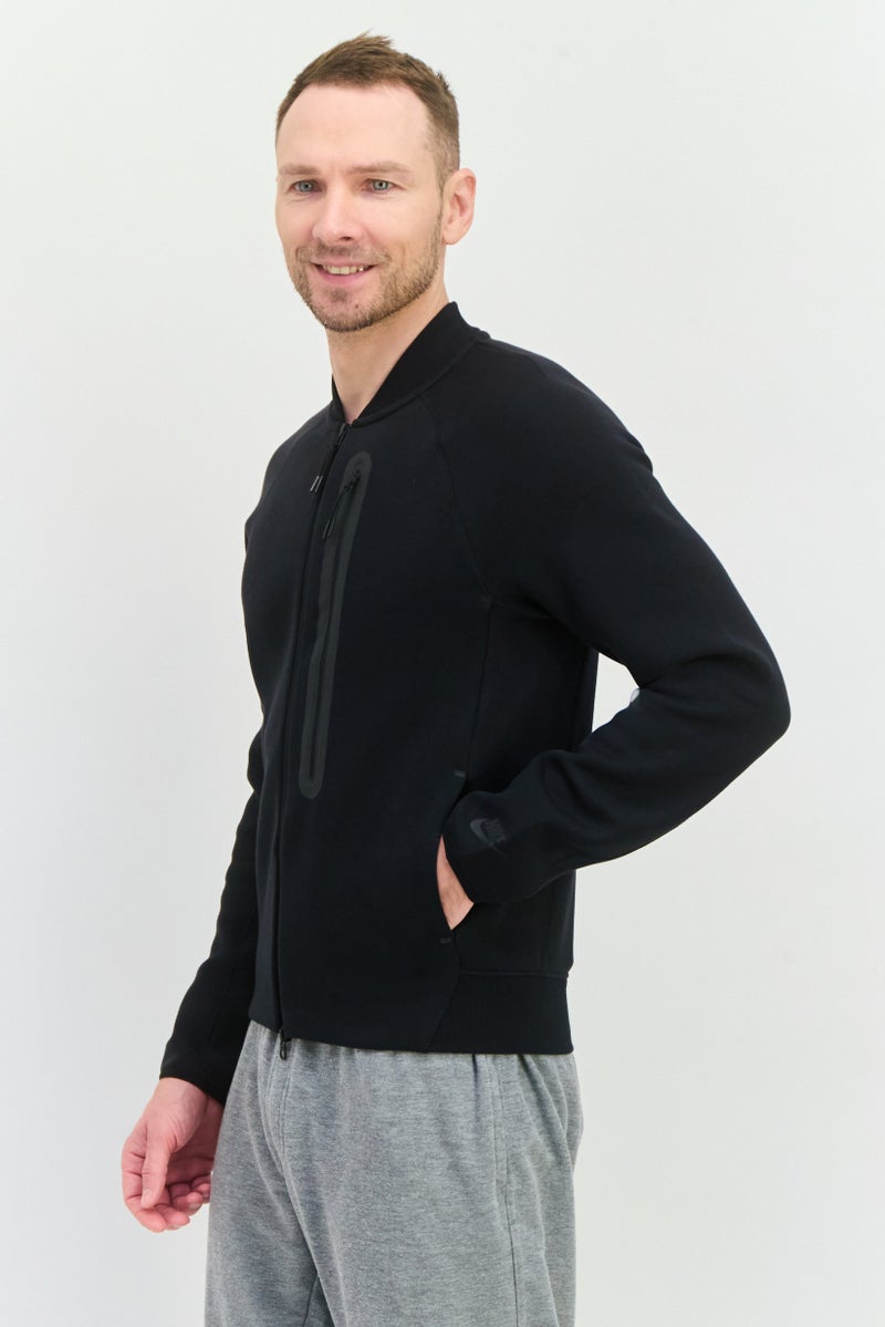 Nike Men Sportswear Fit Long Sleeve Outdoor Sweatshirt, Black - Image 2