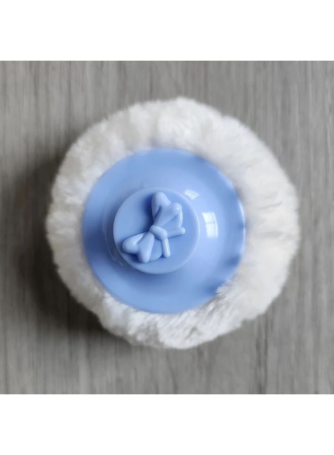 حالة بودرة فضفاضة قابلة لإعادة التعبئة محمولة خضراء مع وسادة إسفنجية ناعمة ملحقات السفر - Image 4