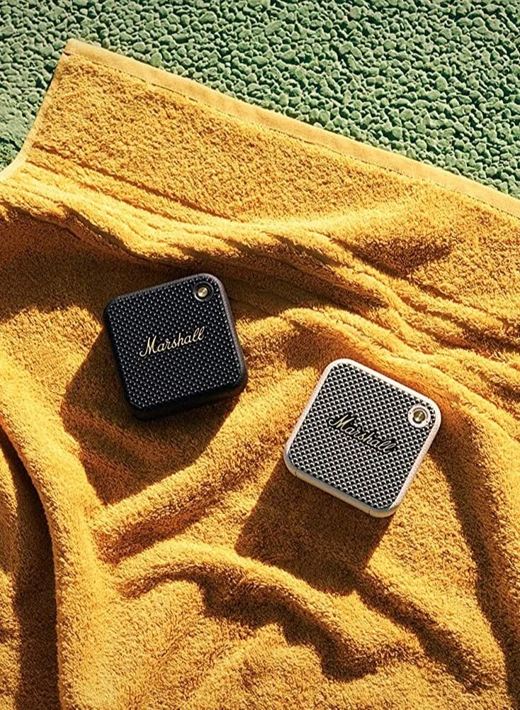 Marshall Marshall Willen Portable Bluetooth Speaker - Water Resistant Wireless Speakers Portable Speaker 15+ Hour of Playtime - Cream