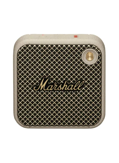 Marshall Marshall Willen Portable Bluetooth Speaker - Water Resistant Wireless Speakers Portable Speaker 15+ Hour of Playtime - Cream