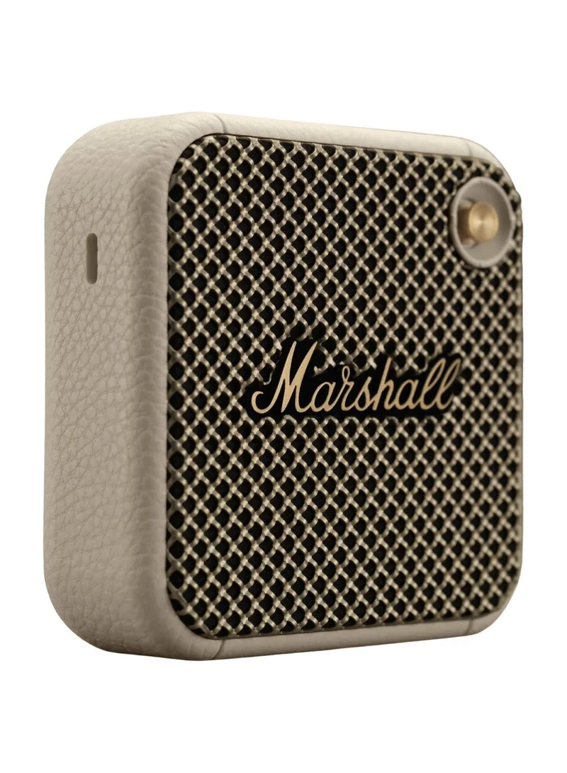Marshall Marshall Willen Portable Bluetooth Speaker - Water Resistant Wireless Speakers Portable Speaker 15+ Hour of Playtime - Cream