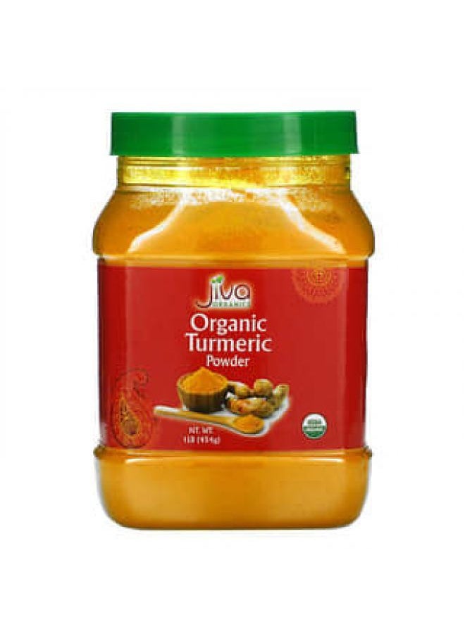 Jiva Organics - Jiva Organics, Organic Turmeric Powder,  1 lb (454 g) - Image 1