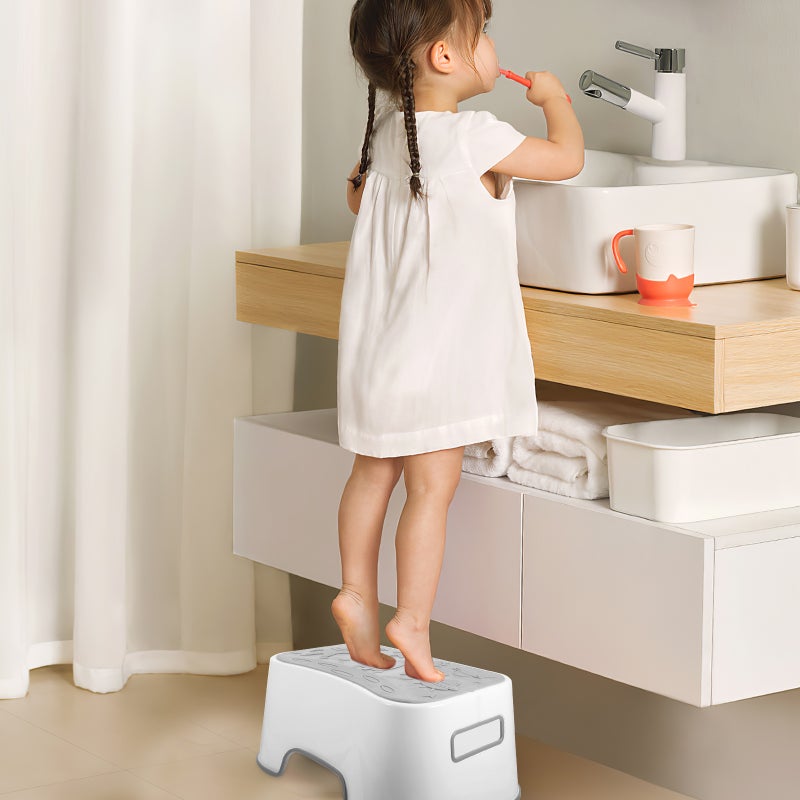 🚽 كرسي ترتيبي للمرحاض بتصميم مضغوط موفر للمساحة للاستخدام في الحمام مصنوع من مادة بولي بروبيلين متينة - Image 5
