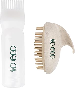 So Eco Scalp Perfecting Kit Hair Care Kit White Silicone Comb Womens Dry Hair Care - Image 2