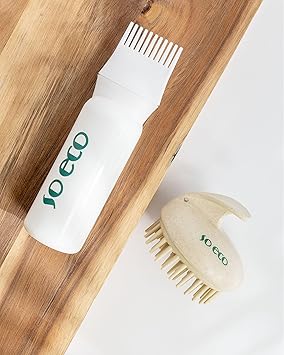 So Eco Scalp Perfecting Kit Hair Care Kit White Silicone Comb Womens Dry Hair Care - Image 3