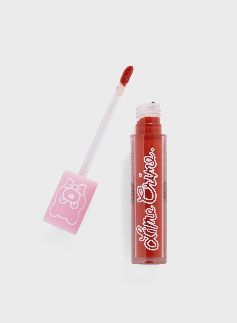 Lime Crime Plushies Lipstick - Pumpkin Latte