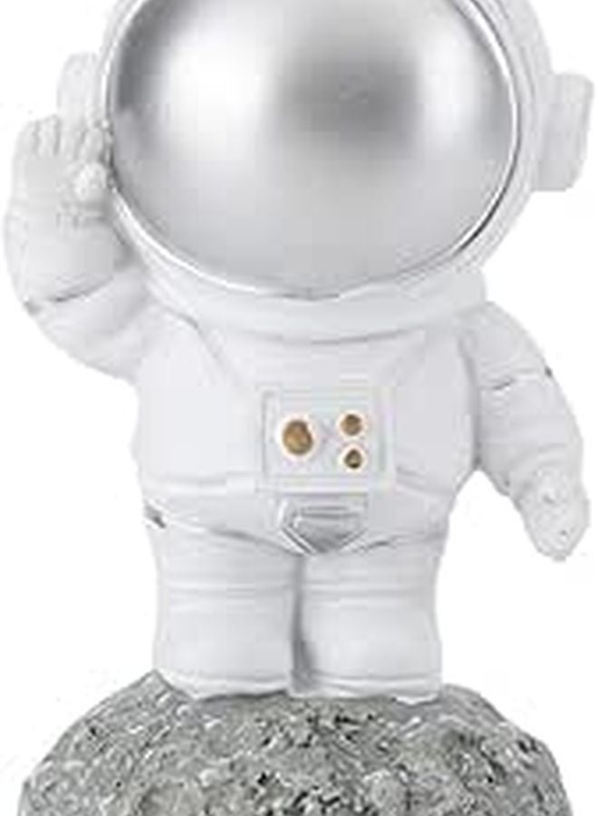Mini Astronaut Sculpture Resin Space Figure Ornament For Tabletop Living Room Office Decor - Image 1