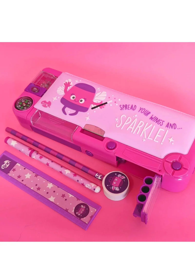 Tinc Filled Compartment Pencil Case