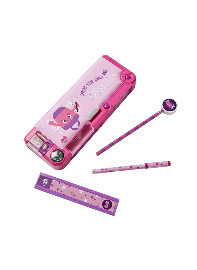 Tinc Filled Compartment Pencil Case