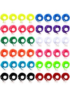 48 Pcs Magic Twisty Worm Wiggly Twisty Fuzzy Worms On A String Magic Worm Toys For Kid Cat Party Favors 12Colors