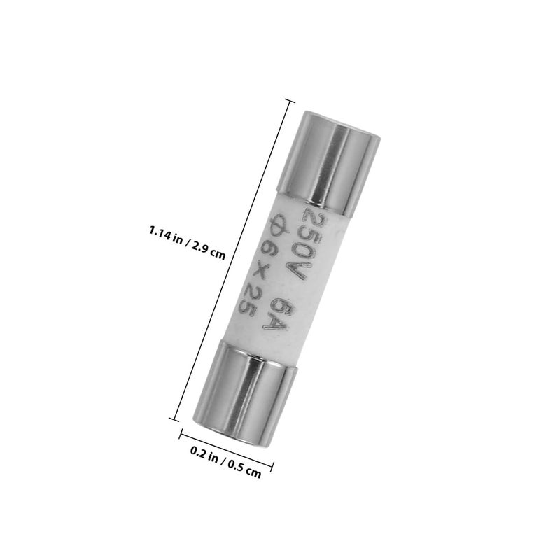 Hemobllo 10pcs Ceramic Fuse for Digital Multimeter Multimeter Fuse Replacement Pack Fast Blow Circuit Protection Suitable for Professionals and DIY Enthusiasts - Image 2