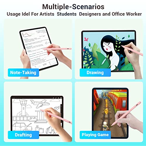 Yottn Stylus Pen for Apple iPad Pencil - Ipad Stylus Pen for iPad A16 10th 9th 8th 7th 6th Generation Palm Rejection for 2018-2025 iPad Air M2 M3 5th 4th 3rd mini A17 6th 5th Gen iPad Pro M4 11-12.9 Inch - Image 4