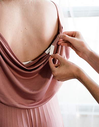 Fearless Tape - 50 Count Double-Sided Fashion Tape for Clothing & Body, Transparent & Skin-Friendly Adhesive Strips for Fabrics, Secure Outfits Elegantly, Ideal for Dresses, Blouses & More - Image 4