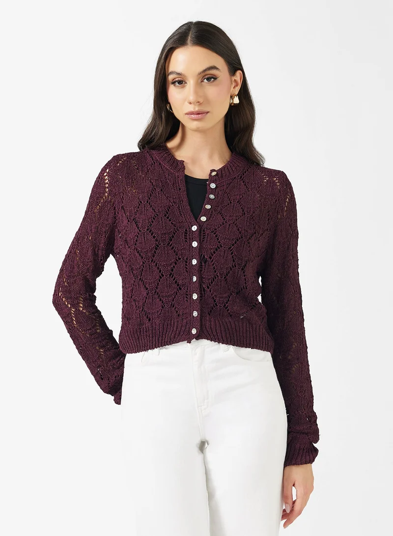 Ella  Crochet Cardigan for Women | Best Price UAE