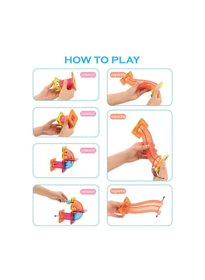 JZRtoys11 178- Piece Magnetic Building Blocks for Toddlers  Kids Set 178 3+ Years - Image 3