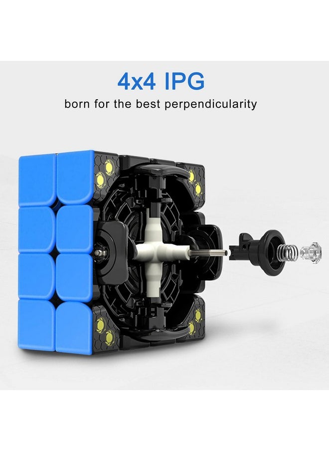 LotFancy - Gan 460 M Gan 4X4 Magnetic Speed Cube Gan 460 M 4 By 4 Stickerless Puzzle Toy For Kids And Adults - Image 1