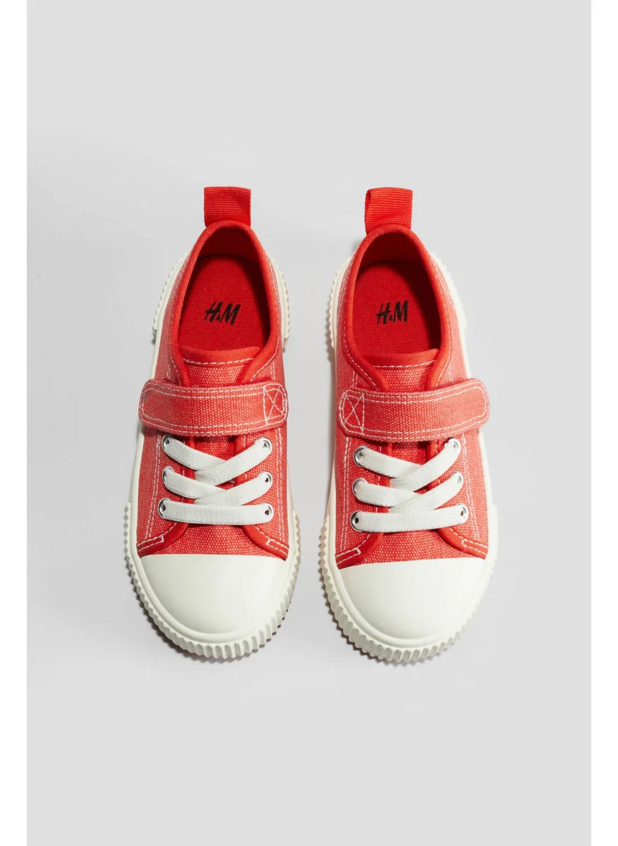 H&M Cotton Canvas Trainers