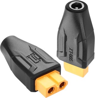 SinLoon 2 Pack XT60 to DC5521 Adapter XT60 to DC 55mm X 21mm Wireless for TS100 Soldering Iron FPV Monitor PowerDrone XT60 Female to DC Female - pzsku/Z91A50C111298C75B6091Z/45/1747233957/c097bbff-2a87-4205-8ad4-8fd6e8c1f0f6