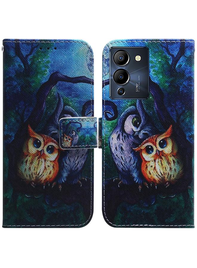 S-TOP Case For Infinix Note 12 G96/X670 Coloured Drawing Leather Phone Case - Image 1