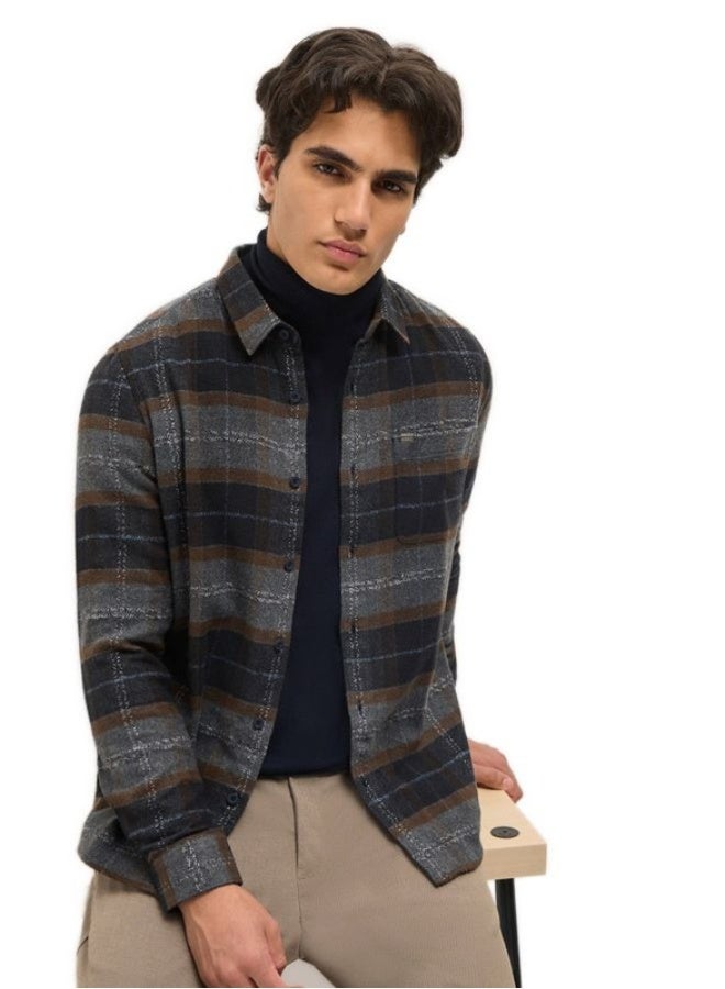 THE BEAR HOUSE Men's Shirt for Casual and Formal Wear | Classic Button-Down Style for Office, Daily Use, Travel, Events & All-Season Outfits | Versatile & Stylish Wardrobe Essential for Every Occasion - Image 1