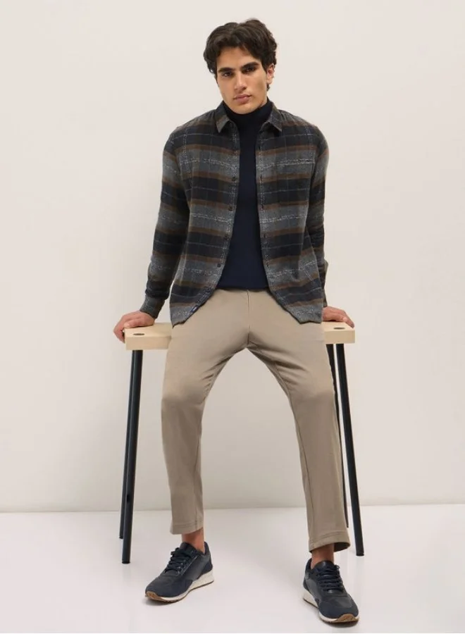 THE BEAR HOUSE Men's Shirt for Casual and Formal Wear | Classic Button-Down Style for Office, Daily Use, Travel, Events & All-Season Outfits | Versatile & Stylish Wardrobe Essential for Every Occasion