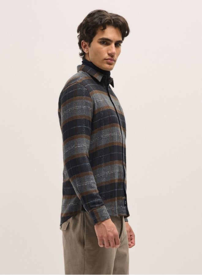 THE BEAR HOUSE Men's Shirt for Casual and Formal Wear | Classic Button-Down Style for Office, Daily Use, Travel, Events & All-Season Outfits | Versatile & Stylish Wardrobe Essential for Every Occasion - Image 3