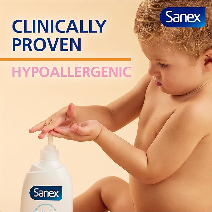 Sanex Body Wash Expert Skin Health Hypoallergenic Shower Gel Dermatologist Tested Gentle For Very Sensitive Skin Multipack 6 Pack 450ml Bottles - Image 4