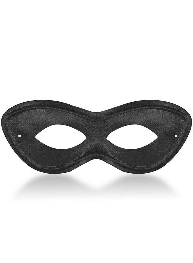 amscan Game Ready Team Spirit Party Super Hero Mask Accessory, Black, One Size, 2 7/8inch x 8 1/4inch - Image 1