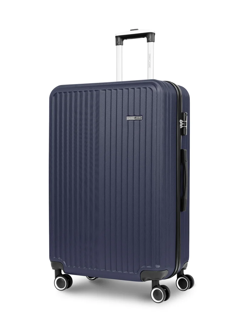 Cabin Size Lightweight ABS Hardside Spinner Luggage Trolley -20 Inch | Carrying 10KG 8 Wheel Hardshell Suitcase-Navy