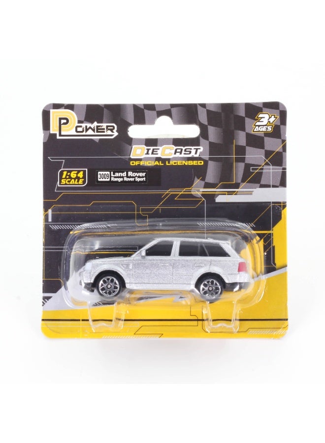 D-Power 1:64 نموذج سيارة لاند روفر رينج روفر سبورت مصنوعة من المعدن - نموذج قابل للجمع مرخص - Image 4