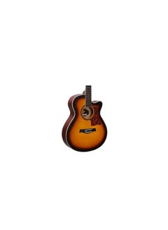 Megarya Swift Horse Series Premium Full Size Guitar 40 inch Cutaway Acoustic Guitar with Spruce Wood Matte Finish Acoustic Guitar Color : Sunburst  - Image 3
