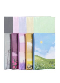 Excefore 5 Boxes Oil Blotting Sheets, (500 Sheets total), Face Oil Control Film Oil-Absorbing Paper for Men Women  - Image 1