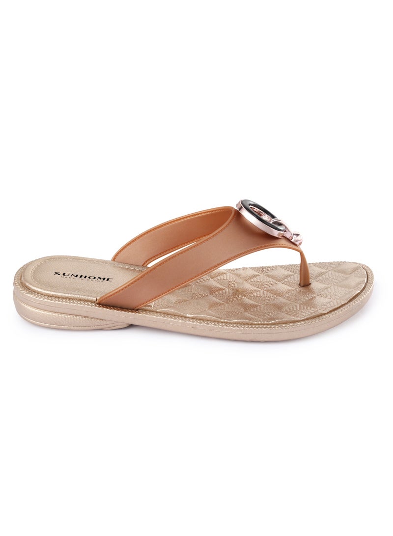 Sunhome New Style Sandals Flat Slippers Wear-Resistant And Stylish  - Image 1