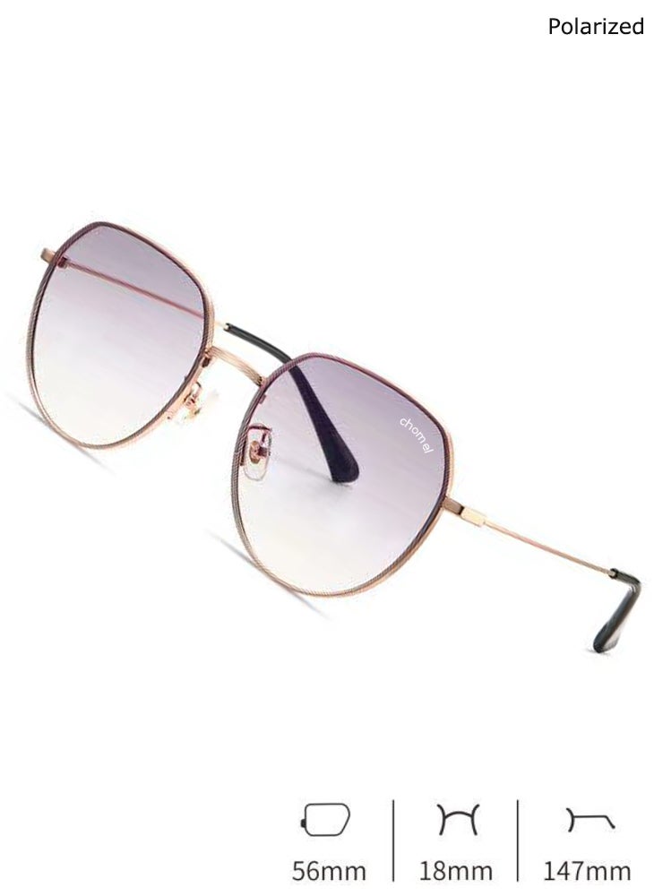 تشوميل نظارات شمسية عصرية عالية الدقة بعدسات نايلون للرجال والنساء أنيقة عالية الجودة مضادة للأشعة فوق البنفسجية ومضادة للضوء الأزرق - Image 2