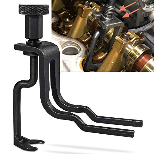 Similar to OTC 6684 Valve Spring Compressor Tool Rotunda 3031039 fits for Ford Camshaft Valve Seal Retainer and Compression of Valve Springs in 46L 54L 68L 3V Engine