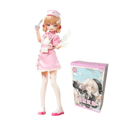 CALEMBOU MJD Blind Box, Light Nightmare Twin Series 8.6inch Ball Jointed Doll, Cute Dress Up Doll with Joints, Collection BJD Action Figure Toys for Girls Boys (Light Nightmare Twin 1pc) - Image 1