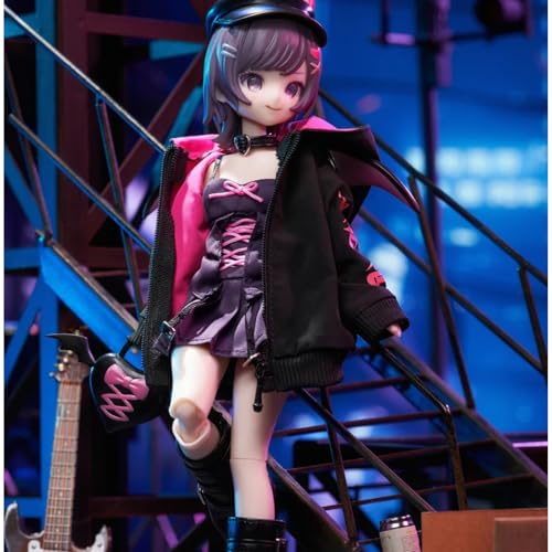 CALEMBOU MJD Blind Box, Light Nightmare Twin Series 8.6inch Ball Jointed Doll, Cute Dress Up Doll with Joints, Collection BJD Action Figure Toys for Girls Boys (Light Nightmare Twin 1pc) - Image 5