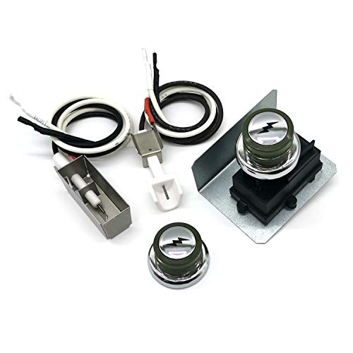WEMEIKIT 1819-51 & 1836-32 Universal Igniter Kit for Weber Genesis & Spirit Side-Control Grills 200/300 Series, 91360 67847 67726 Parts, E/S-210 310 320 Starter Kit, 2-Outlet Ignition Replacement 81315 - Image 1