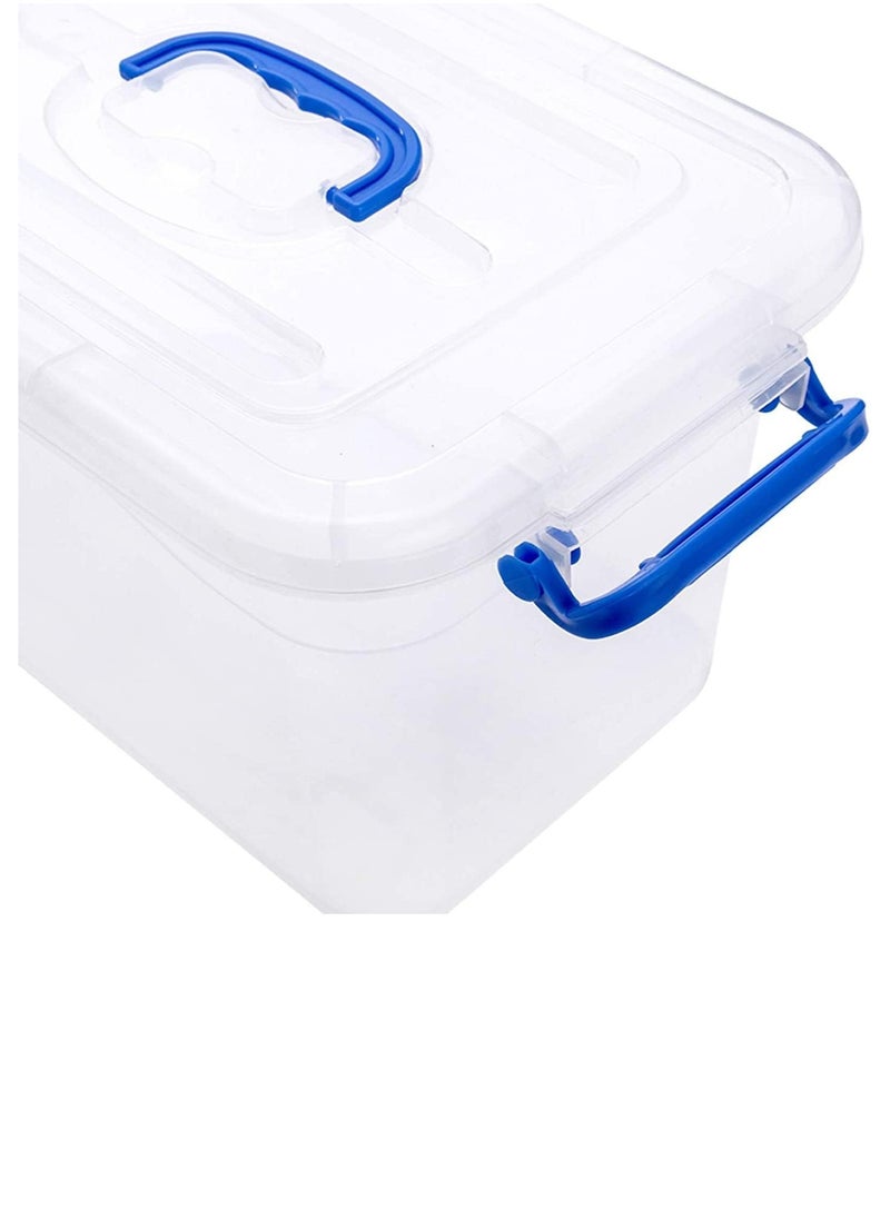 Selecto Besto Plastic Storage Box With Lid 65 LTR Semi Clear 3 Pcs Set With Wheel | For Clothes, Toys, Books, Snacks, Shoes and Grocery Storage Box. (65 LTR Wheel) - pzsku/Z91A60CA4D831549D927AZ/45/_/1712331896/382dc238-1d08-434e-9a8a-6b975684dc73