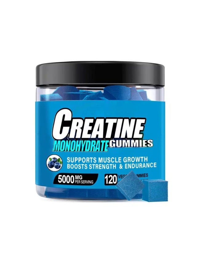 Creatine Gummies, Blueberry Flavor, 120 Gummies