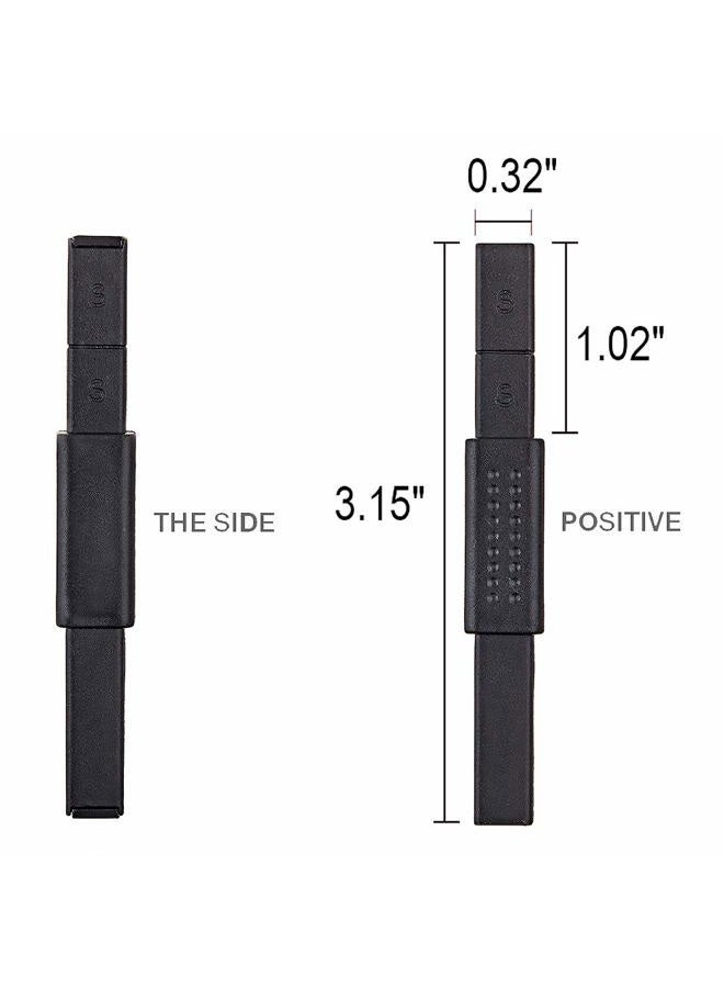 SILPECWEE 3Pcs 3D Cat Eyes Nail Art Magnetic Pen Set Double Head Nail Polish Magnet Stick UV Gel Magic Manicure Tools Cat Eyes Magnet For Nails DIY&Salon - Image 4