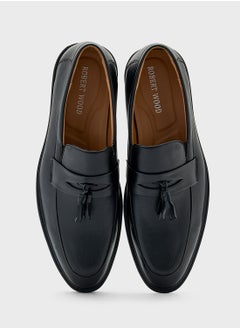 Robert Wood Tassel Detail Formal Loafer  - Image 4