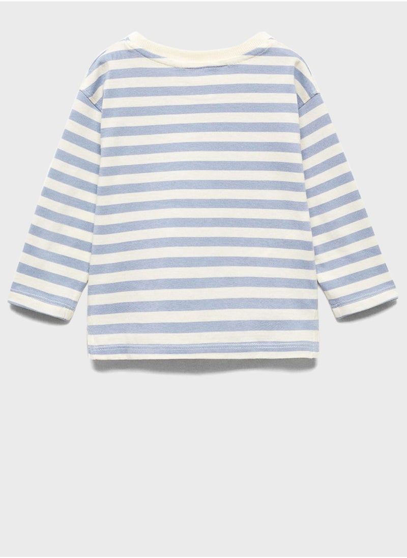 MANGO - Infant Striped T-Shirt - Image 1