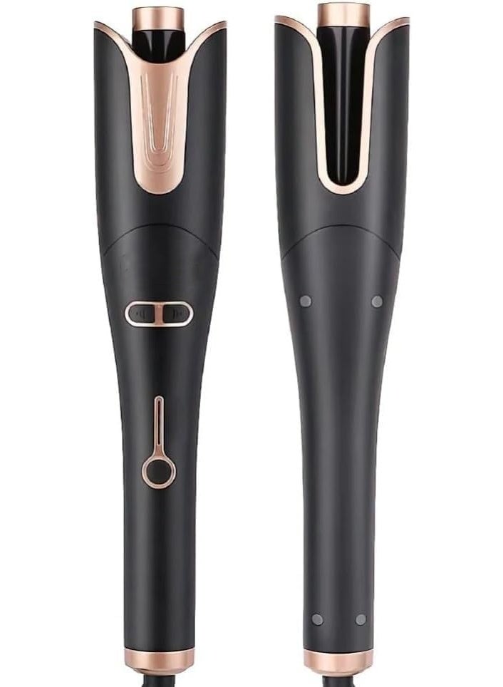 Automatic Hair Curling Iron for Long-Lasting Curls with 1 Inch Ceramic Barrel, Professional Hair Curler with Adjustable Temperature and Timer, Auto Shut-Off and Anti-Scald Protection - Image 1