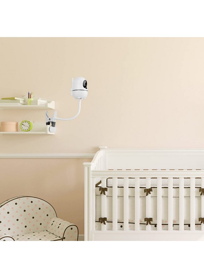 iTODOS Baby Monitor Mount Compatible With Hellobaby Hb65Hb6550Hb6558Hb66Hb248Anmeate Sm935Esm650Bonochchildsfarm Baby Monitor 8Inches Flexible Armattach Your Baby Cam Wherever You Like1Pack - Image 3