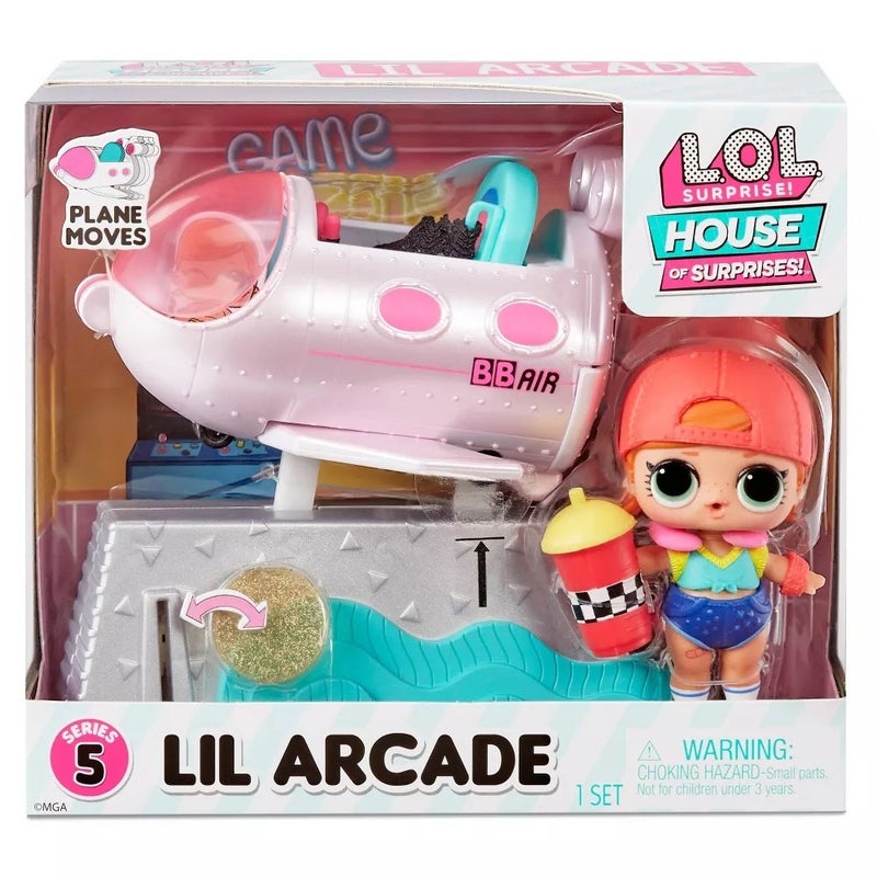 L.O.L. SURPRISE! L.O.L Surprise! - House of Surprises Lil Arcade with Skater Girl Playset - MGA-580218 - Image 1