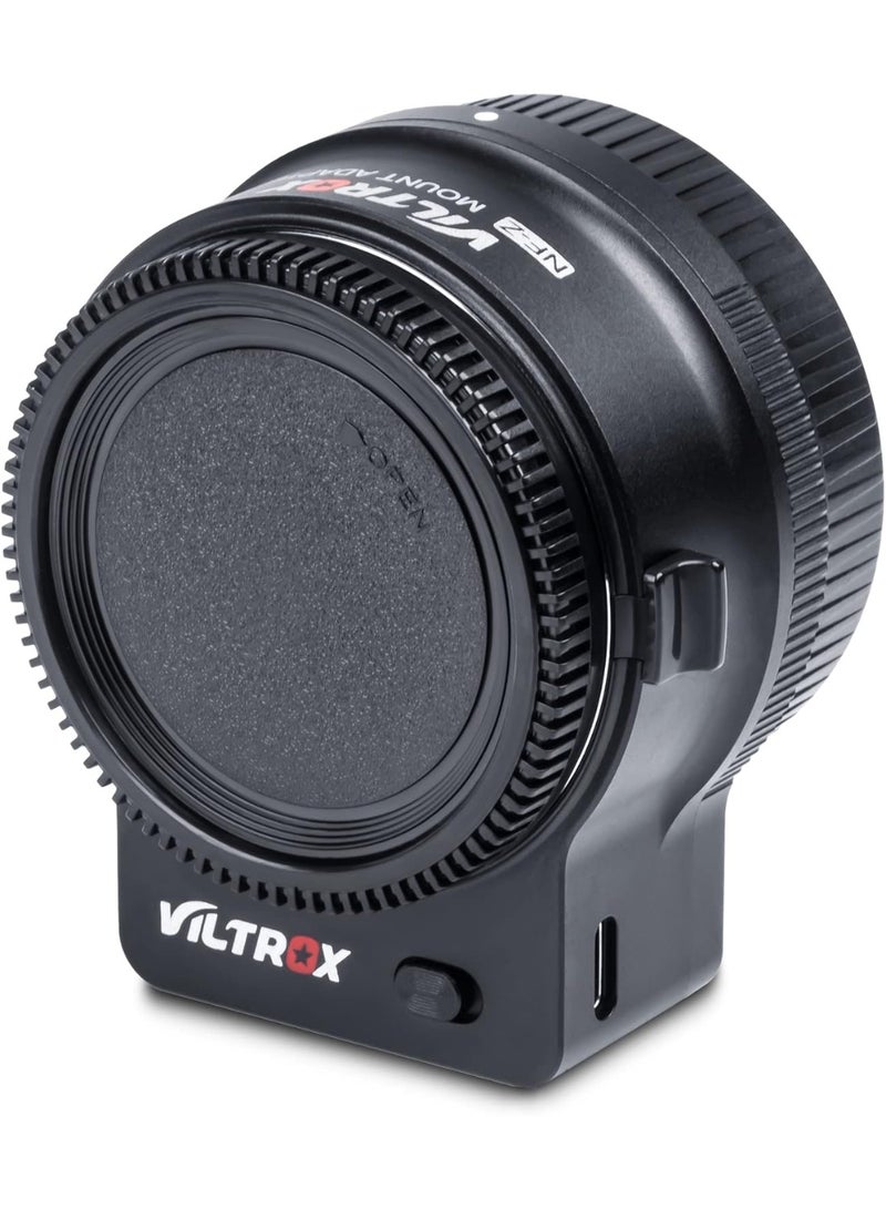 VILTROX NF-Z Auto Focus Lens Mount Adapter – Nikon F-Mount Lens to Z-Mount Camera, VR Lens Stabilization, EXIF Transmission, USB-C Firmware Upgrade, For Z50, Z6, Z6II, Z7, Z7II, Zfc, Z8, Z9 - Image 5